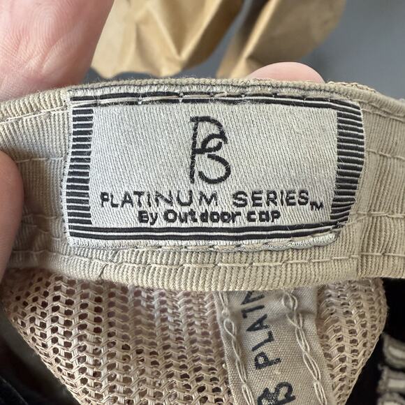 Trucker Hat Duck Dog Nation Black Tan Platinum‎ Series One Size - Picture 6 of 7